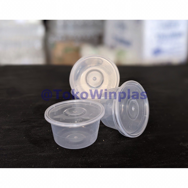 Mangkok 300ml datar,thinwall,cup,mangkuk