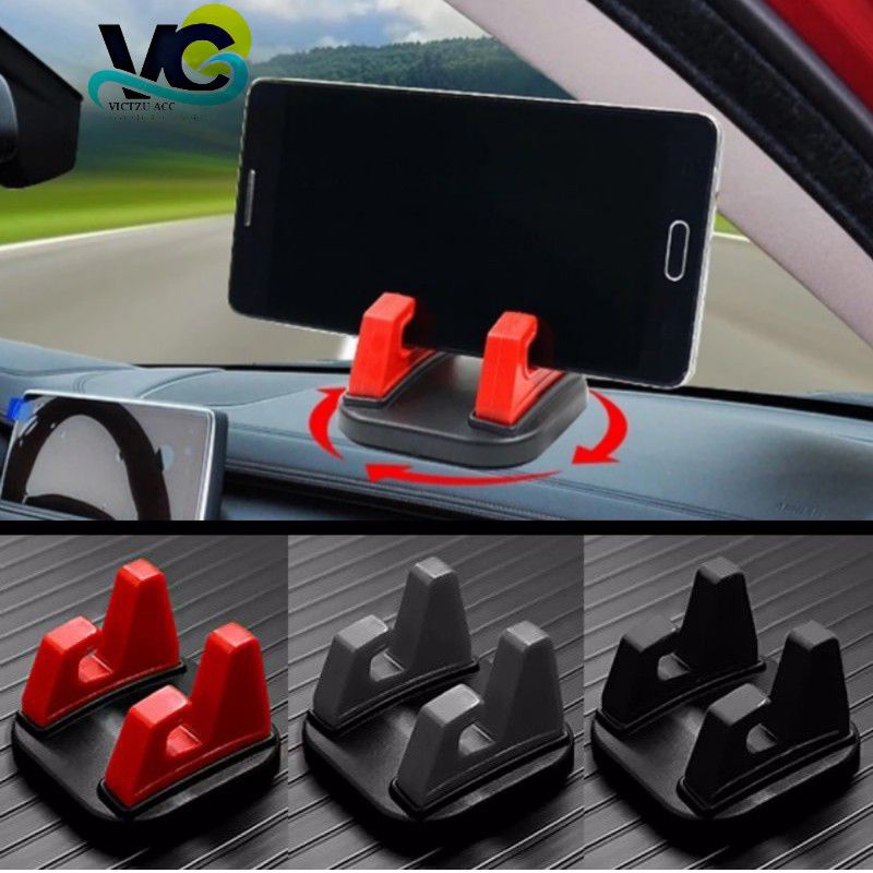 Holder HP Mobil Dudukan HP Dashboard Mobil 360 Degree Rotation
