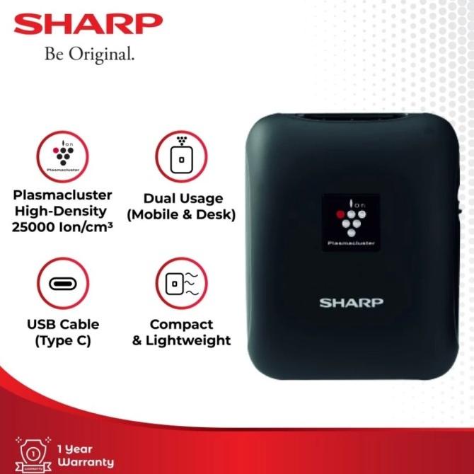 SHARP PERSONAL AIR PURIFIER PORTABLE IG-NM1-B - BLACK HK654JH5M4