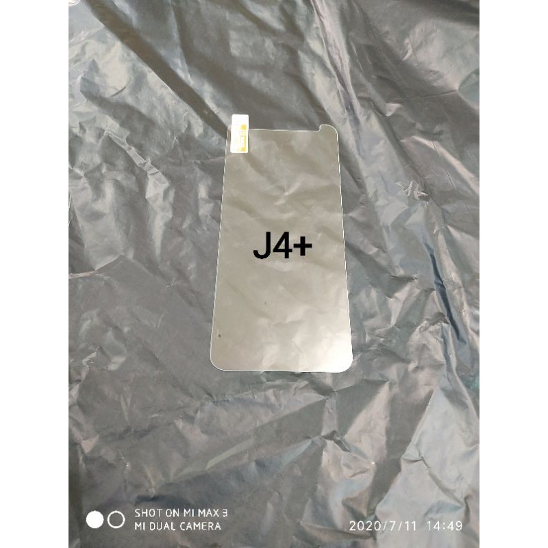 Tempered glass bening Samsung J4+ / anti gores Samsung J4+ / anti shock Samsung J4+