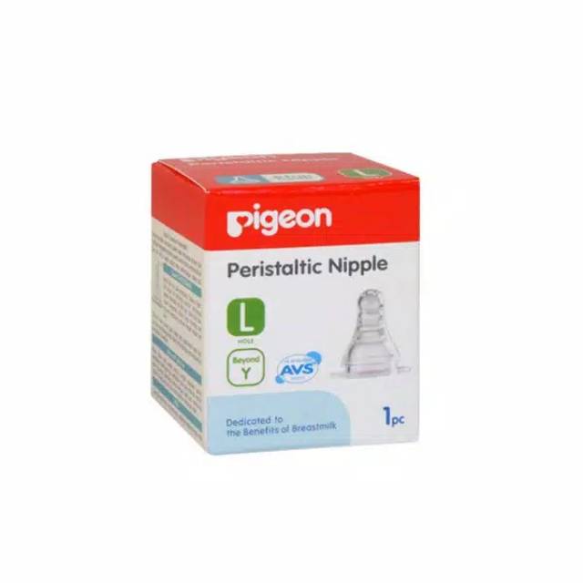 Pigeon dot peristaltic SLIM NECK NIPPLE isi 1 2 3