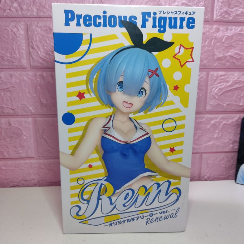 Rem Re:zero Precious Figure Taito Cheerleader ver Renewal Original Misb