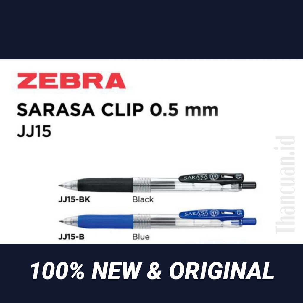 

PULPEN ZEBRA SARASA CLIP GEL 0,5 BASIC