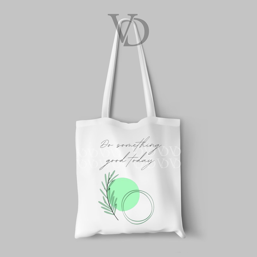 TOTE BAG KANVAS MOTIF quotes motivation TERBARU / AESTHETIC TOTE BAG / TAS BELANJA MOTIF ABSTRAK