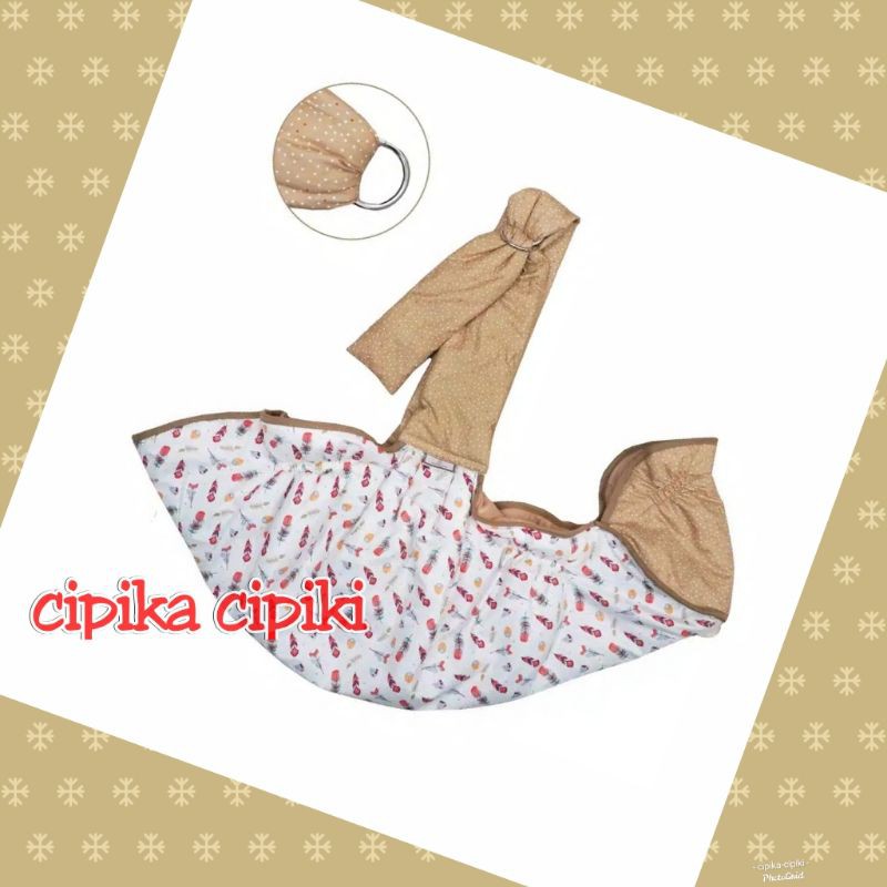 Omiland gendongan samping feather series