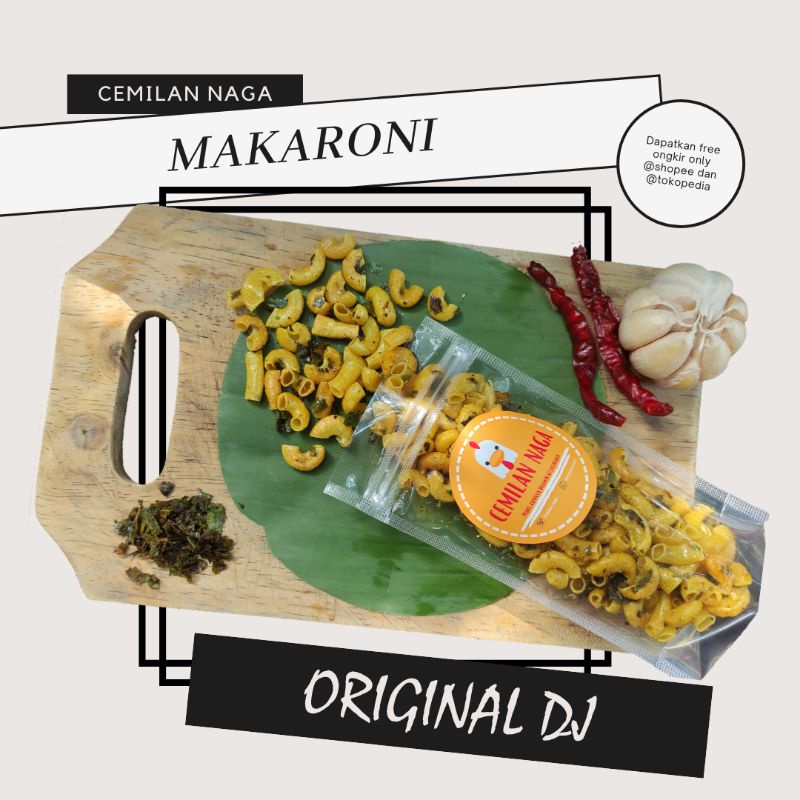 

Makaroni Original Daun Jeruk Cemilan Murah by Cemilan Naga
