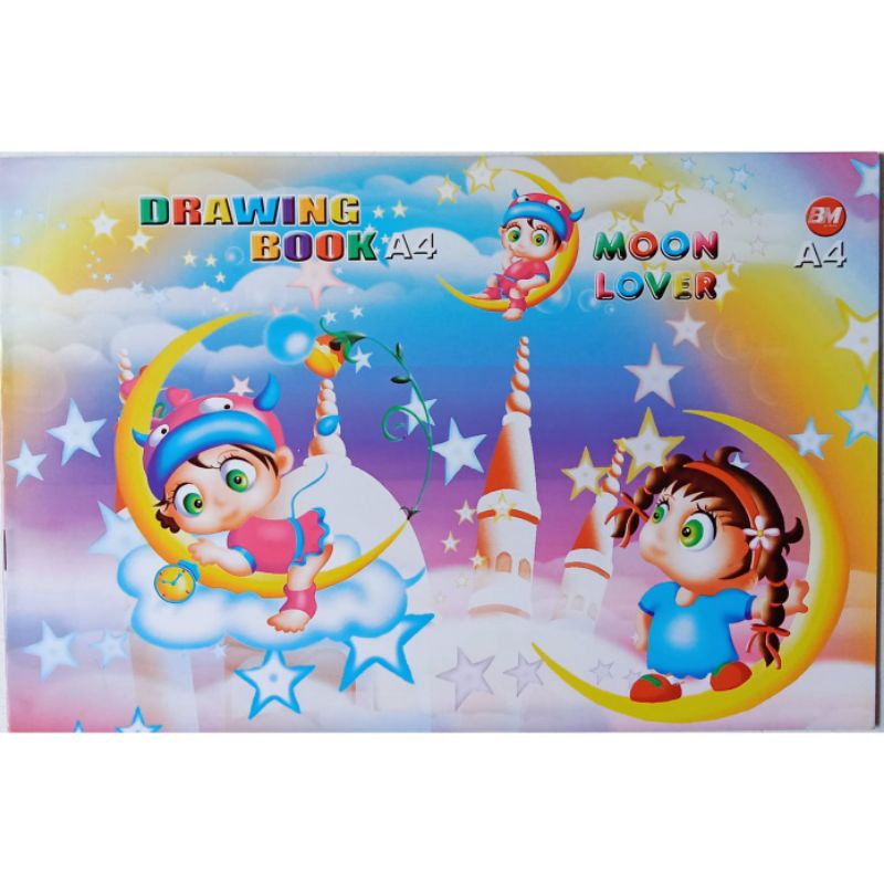 Buku gambar drawing book A4.-3