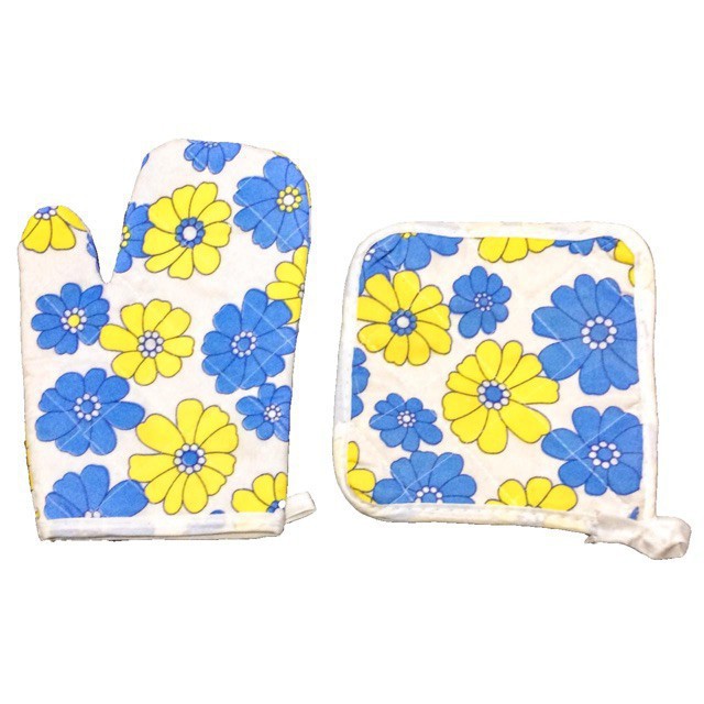 SARUNG TANGAN ANTI PANAS SARUNG TANGAN OVEN SARUNG TANGAN CEMPAL SET