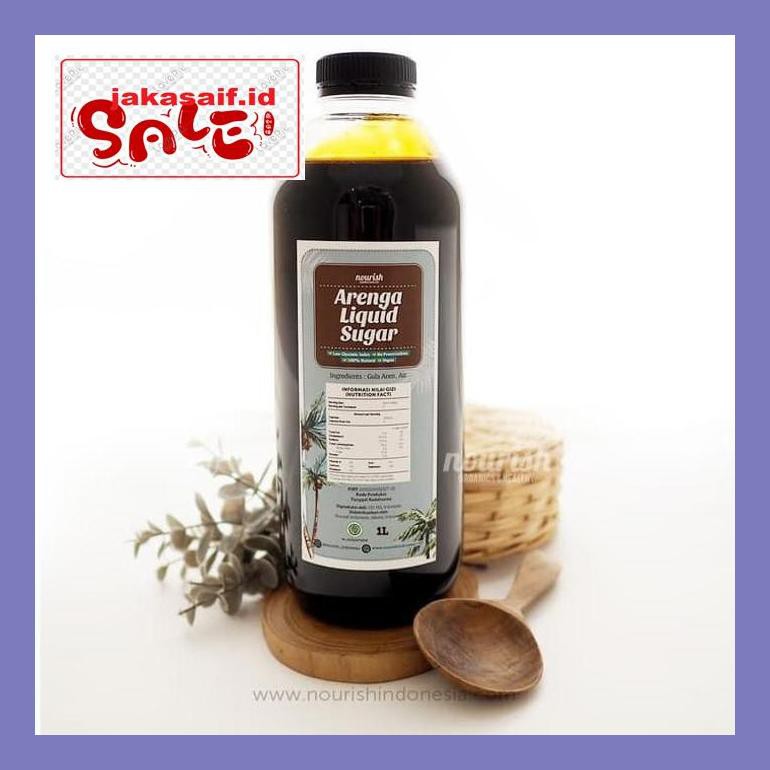 

504Sbu Nourish Indonesia, Gula Aren Cair 1 L Bud0Mb