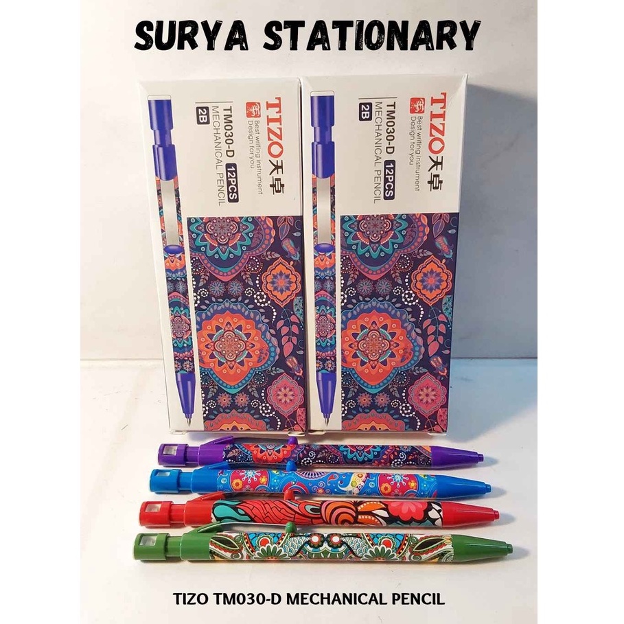 

(PAK) Pensil Mekanik Tizo TM030-D / Mechanical Pencil Tizo TM030-D / Pensil Isi Tizo
