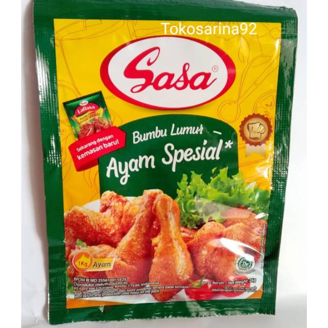 

Sasa bumbu lumur ayam spesial