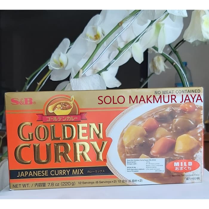 

Ready- S&B Golden Curry 220 Gr Merah Pedas Ringan