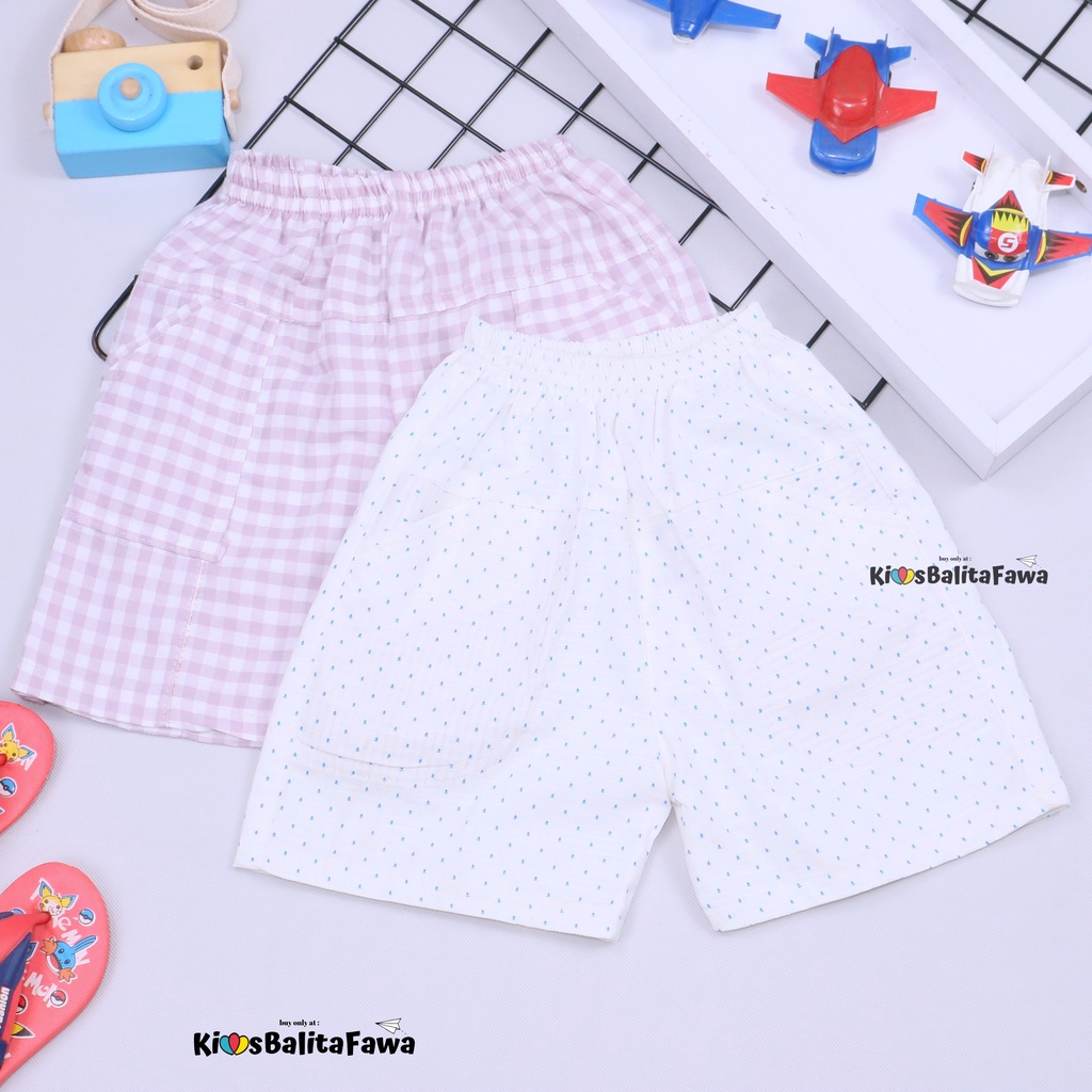 Celana Hawai uk 4-6 Tahun / Clana Pendek Anak Laki Main Harian Pants Kids Balita Cowok Rumahan Adem