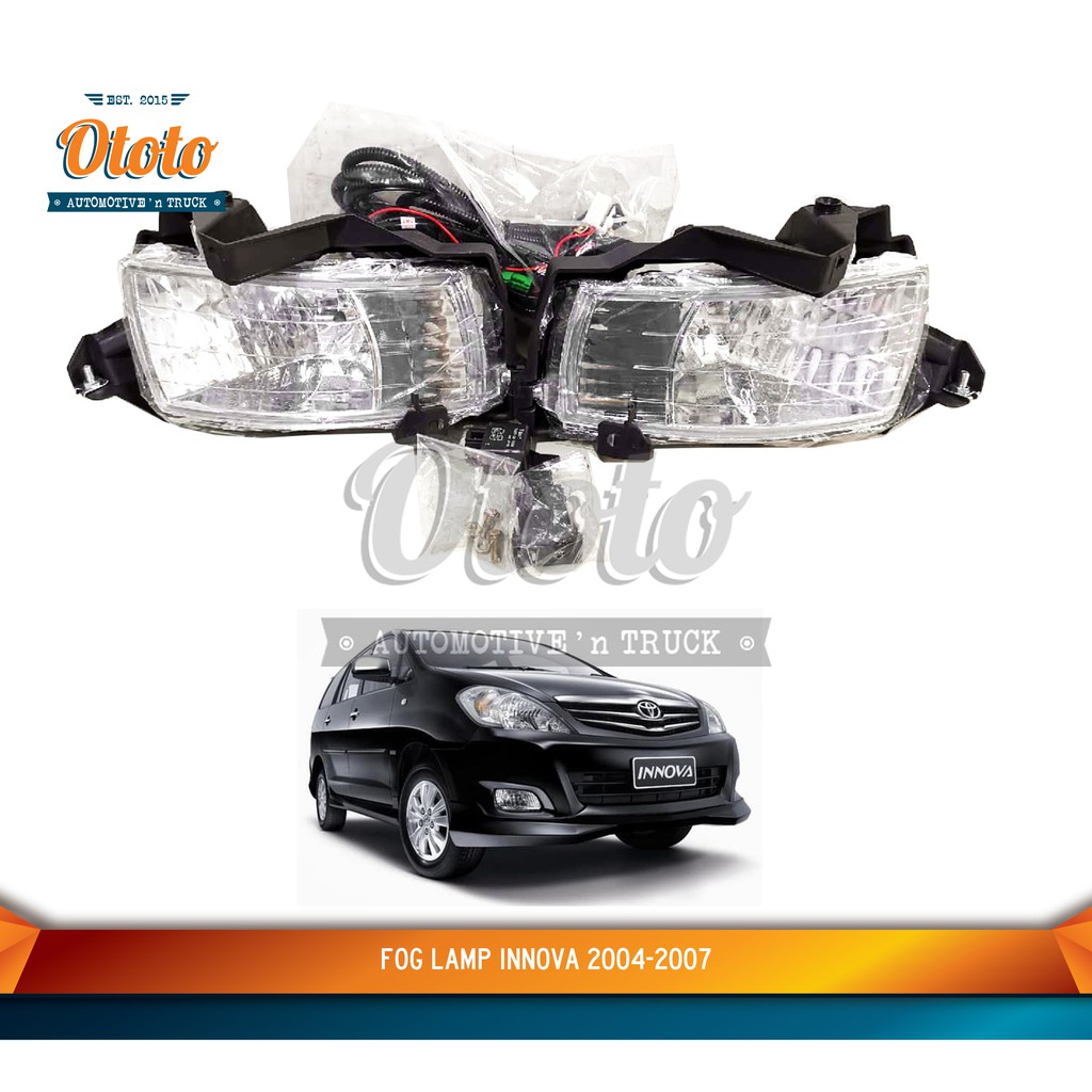 Fog lamp Assy Lampu Kabut Mobil Innova Old 2004-2007