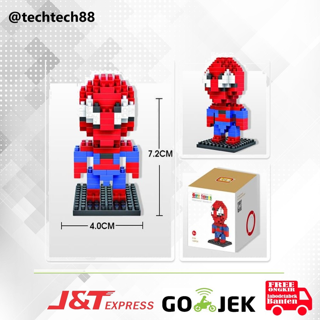 LOZ Nano Diamond Block | AVENGERS | SPIDERMAN | BATMAN