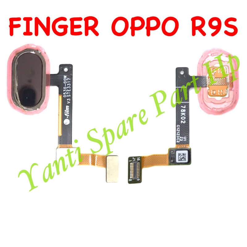 Flexible Fingerprint Oppo R9S Fullset Original Terlaris New