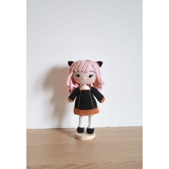 Spy x family amigurumi/ Boneka rajut Anya forger
