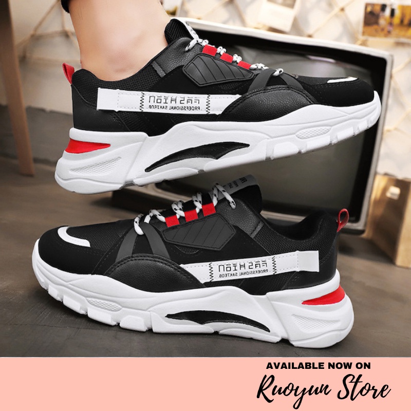 RYX - Mystery Color Sepatu Sneakers Low-Top Pria Fashion Casual (No Box) - Ori Import