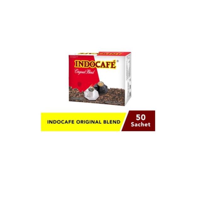 

INDOCAFE ORIGINAL BLEND BOX 50 SACHET