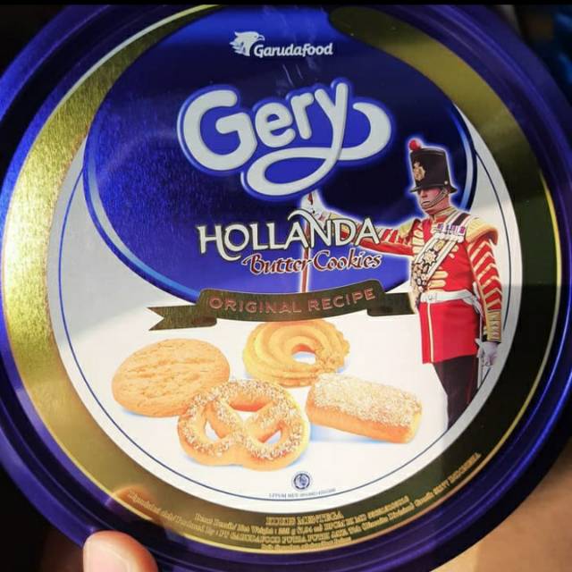 

Biskuit Lebaran Gery Holanda Butter Cookies