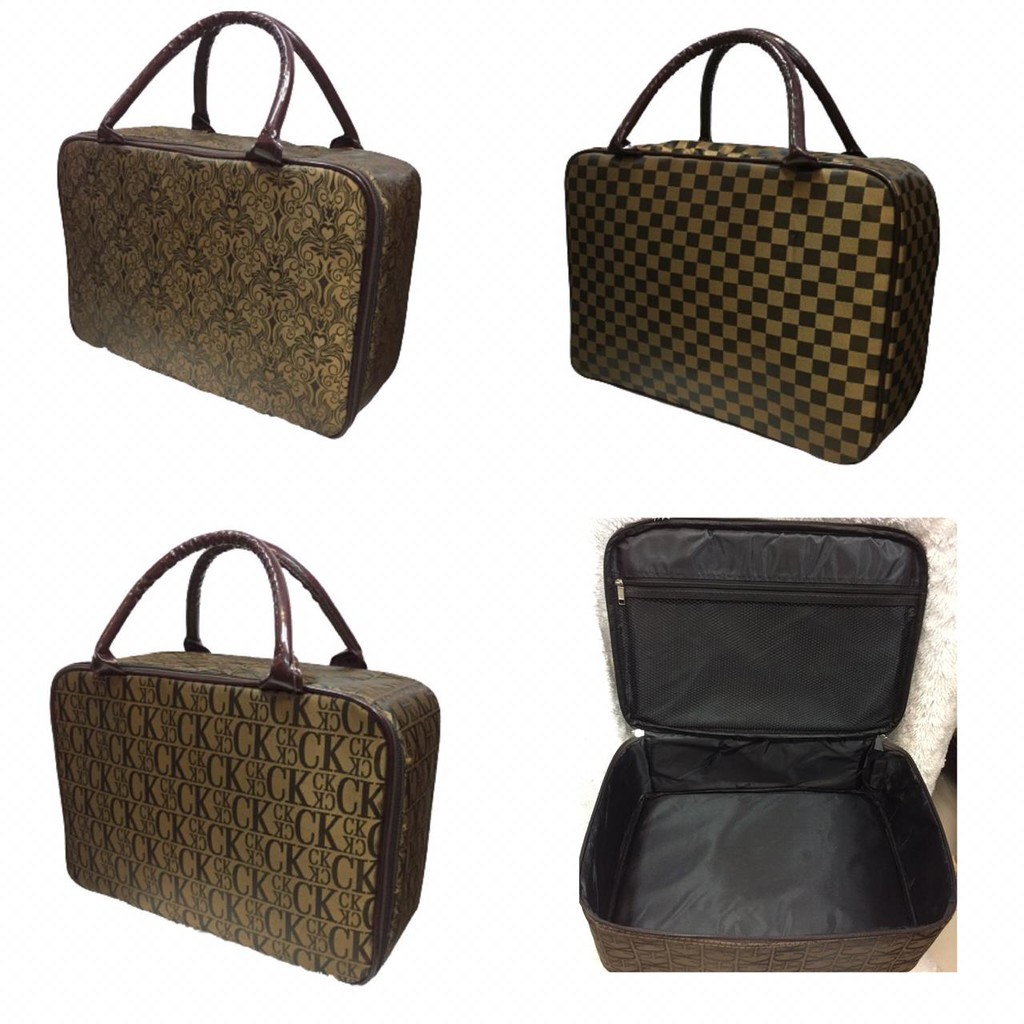 (COD)Travel Bag Kulit Premium |Tas mudik |Tas jinjing | tas duffel | tas pakaian | tas koper | tas travel motif terbaru &amp; TERMURAH