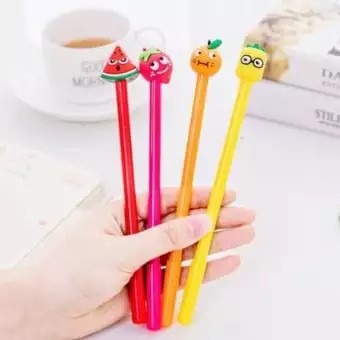 

Pulpen Pena Mini Fruits Bolpoin Ballpoint Karakter Unik Lucu