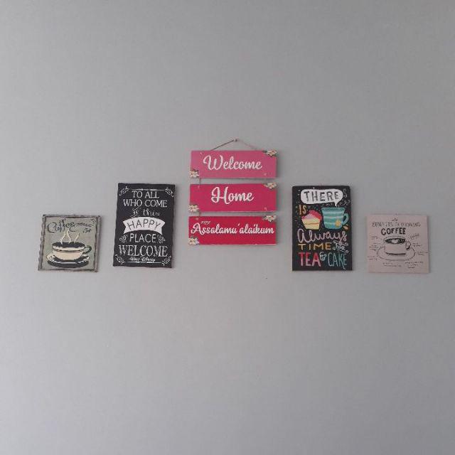 Hiasan Dinding Poster Kayu Al-140