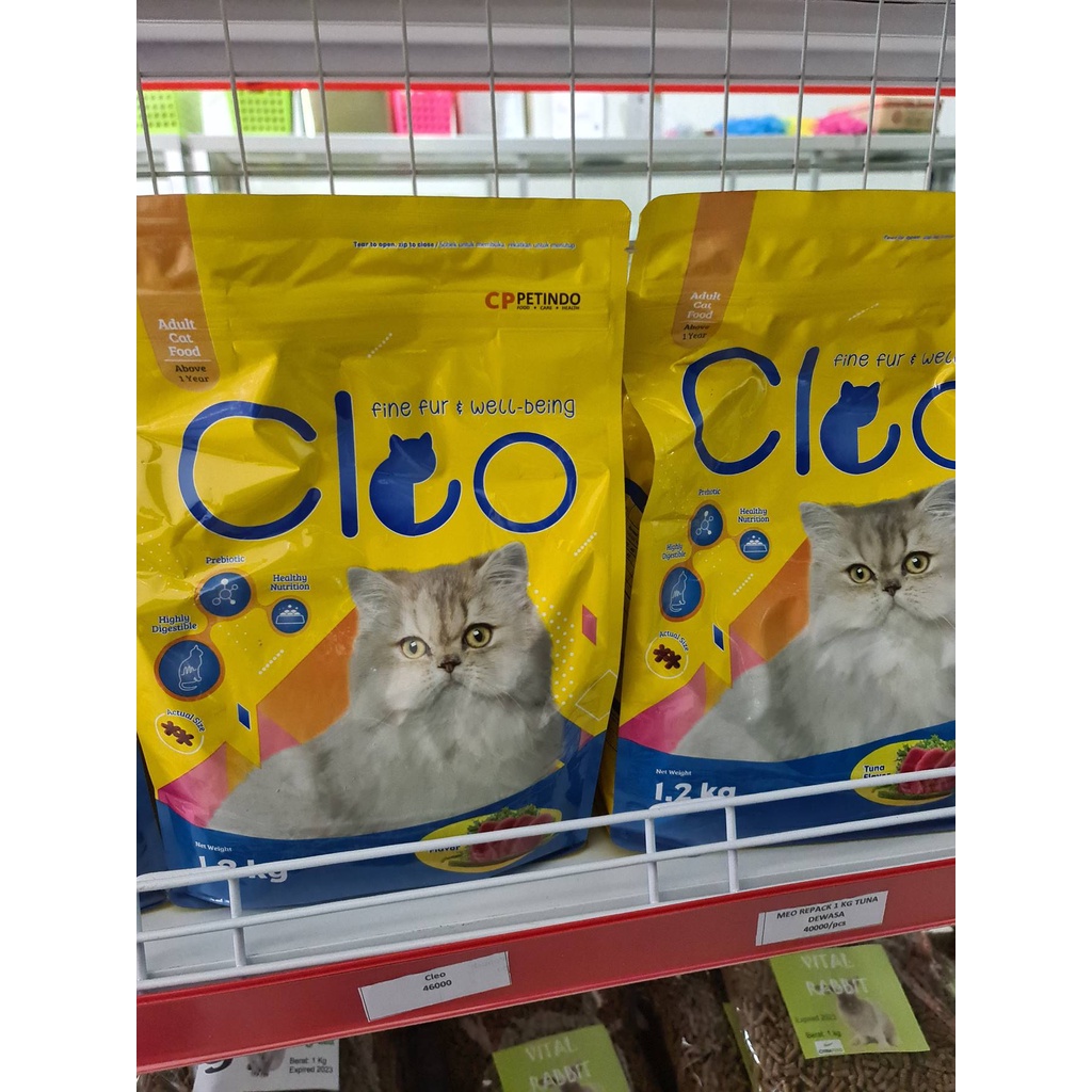 Makanan Kucing Cleo 1,2 kg