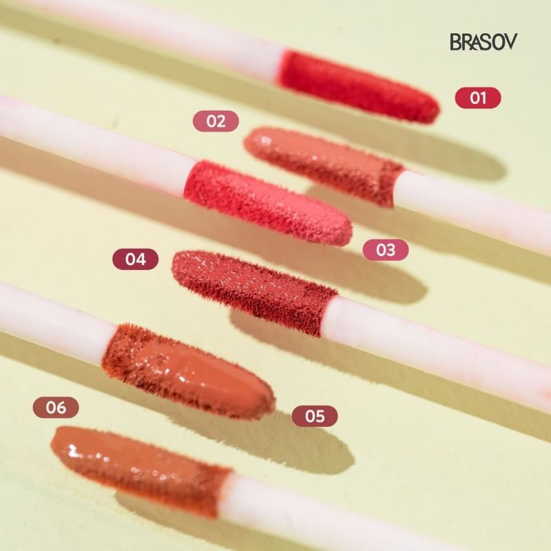 BRASOV Fresh &amp; Long Lasting Matte Lip Cream [BPOM]