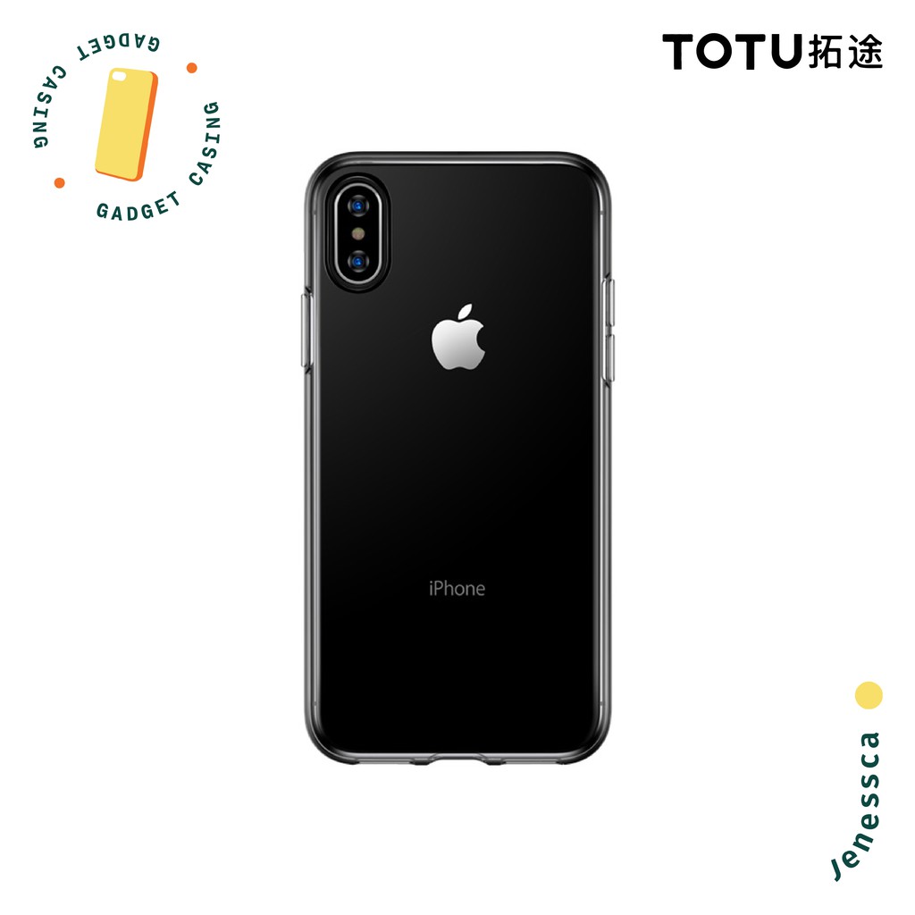 TOTU iPhone XS/XS Max/iPhone XR Transparan Slim Case Soft Series