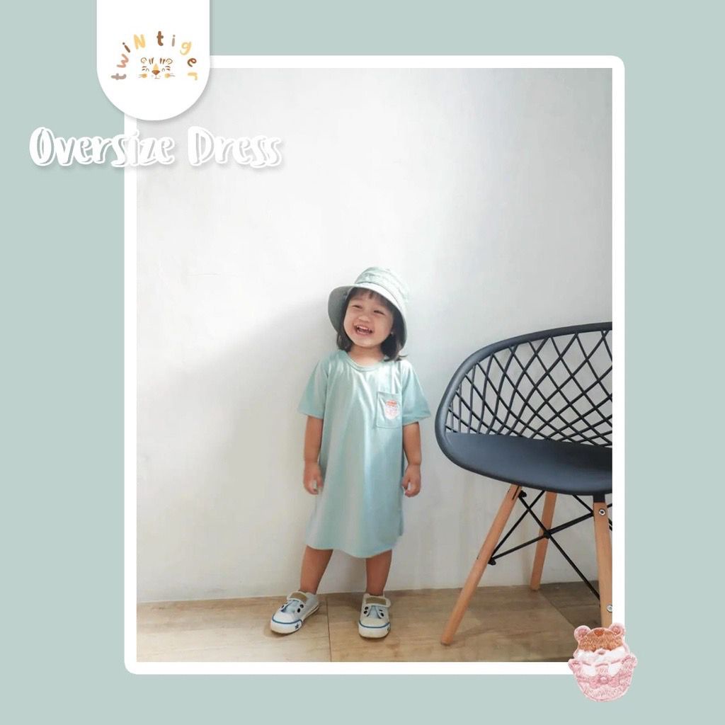 TwinTIger Oversize Dress - Dress Bayi / Anak