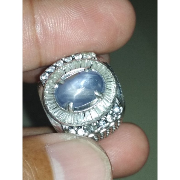 batu permata blue safir star Srilangka