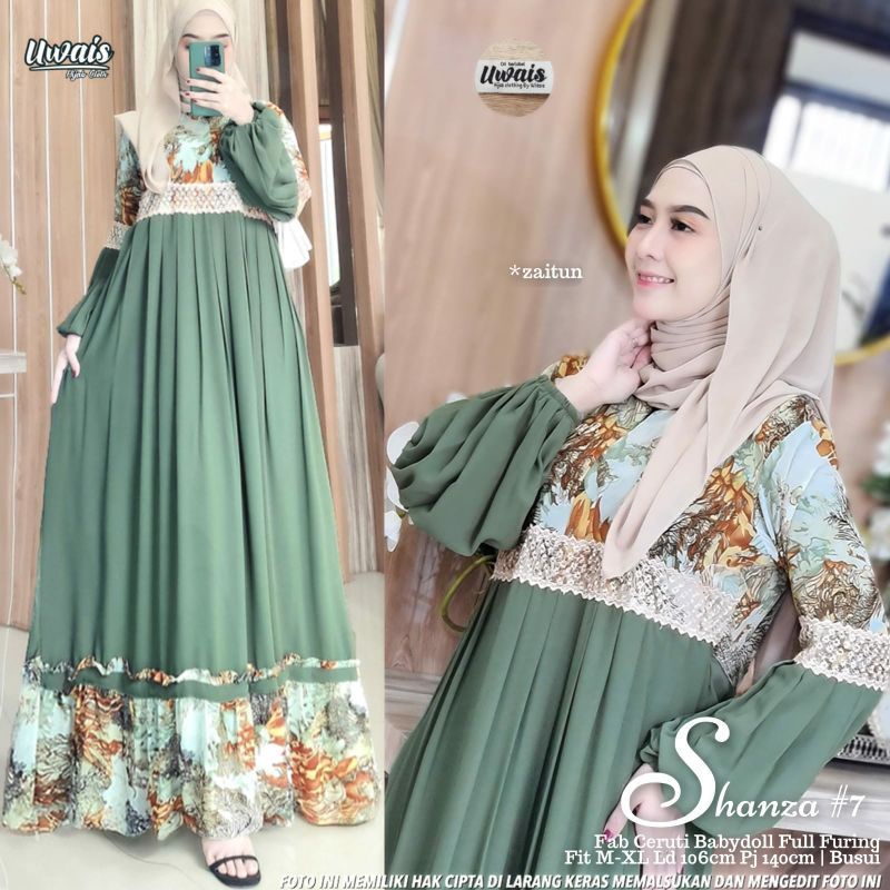 GAMIS ORIGINAL UWAIS | RESTOCK SHANZA #7 BEST SELLER