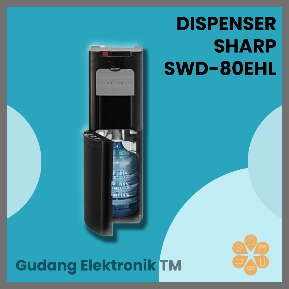 Dispenser SHARP Galon Bawah SWD-80EHL