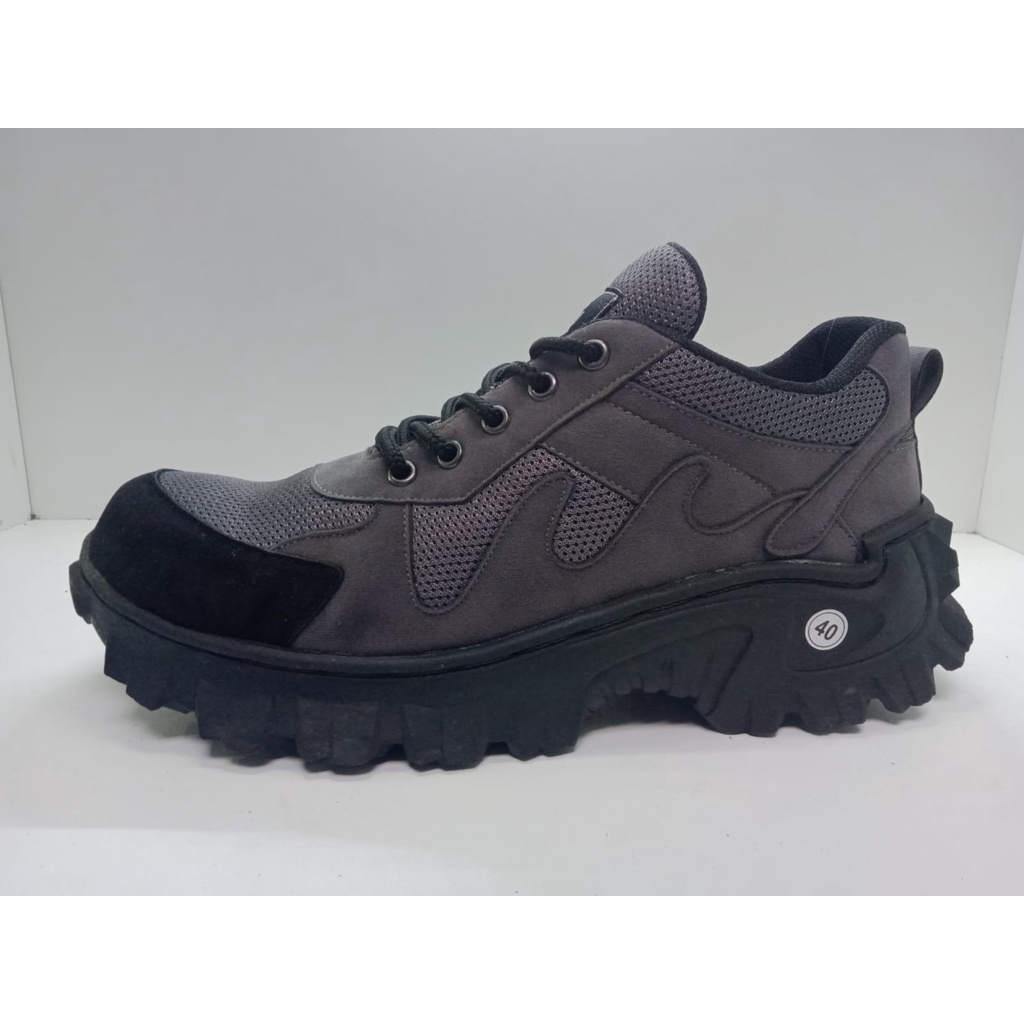 SEPATU SAFETY TERBARU SEPATU PRIA SAFETY BOOT SEPATU KERJA LAPANGAN