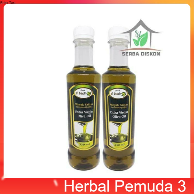

Minyak Zaitun Extra Virgin 330 ml Al Badr'