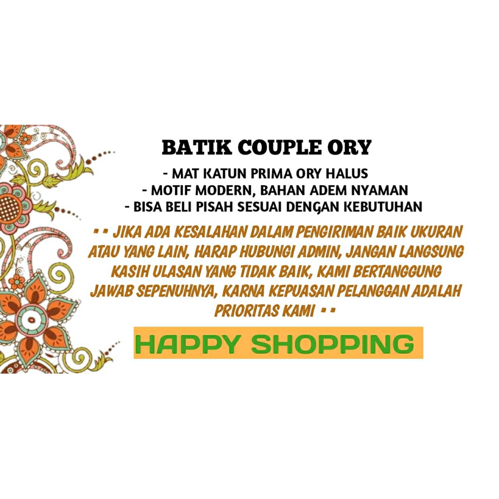 Batik Couple / Batik Couple Keluarga / Batik Jumbo / Sarimbit Keluarga / Batik Murah Jaya / Set Batik Couple / Kemeja / Gamis / Tunik / Blouse / Gamis Anak / Kemeja Anak / Couple Keluarga