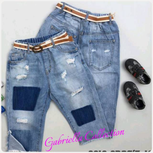 CELANA JEANS SOBEK ANAK LAKI LAKI / JEANS ANAK BELEL