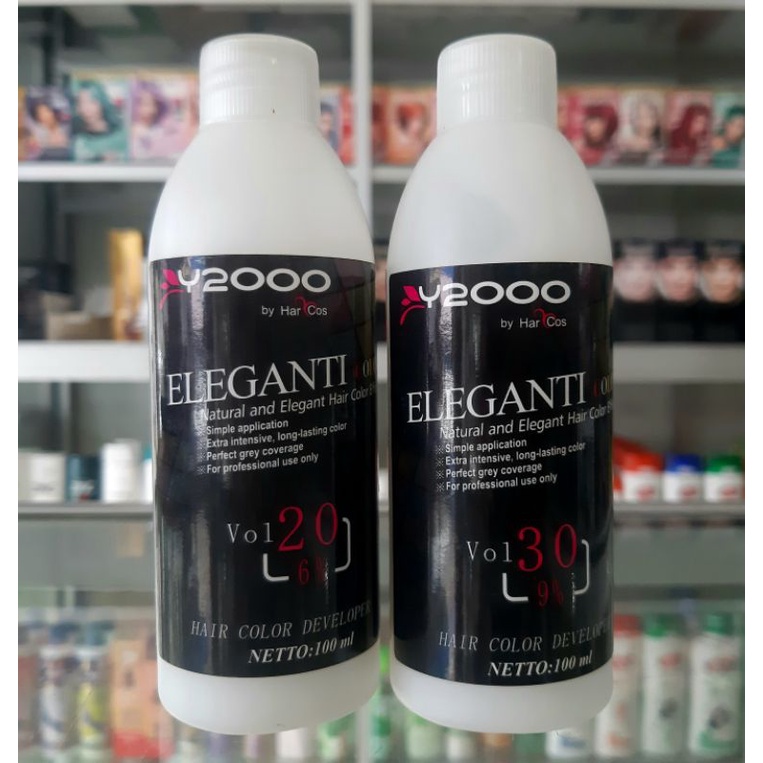 Y2000 Hair Color Developer 100ml - Cream Campuran Semir - Share In Bottle