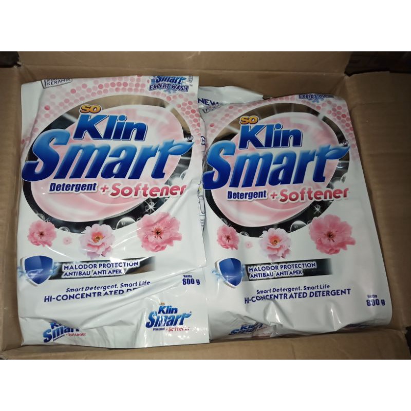 Soklin Smart Detergent  800 gr ( Free Piring Keramik )