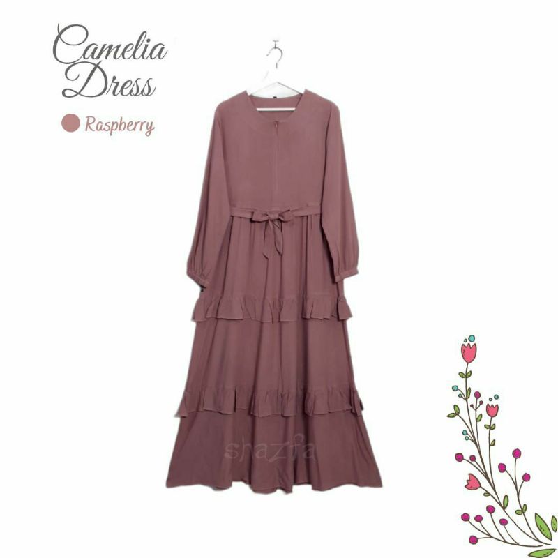 Camelia dress |hanya gamis