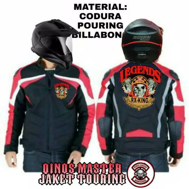Jaket Touring Rx King jaket Rx King Jaket Motor Rx King Jaket Motor Touring Full Protector