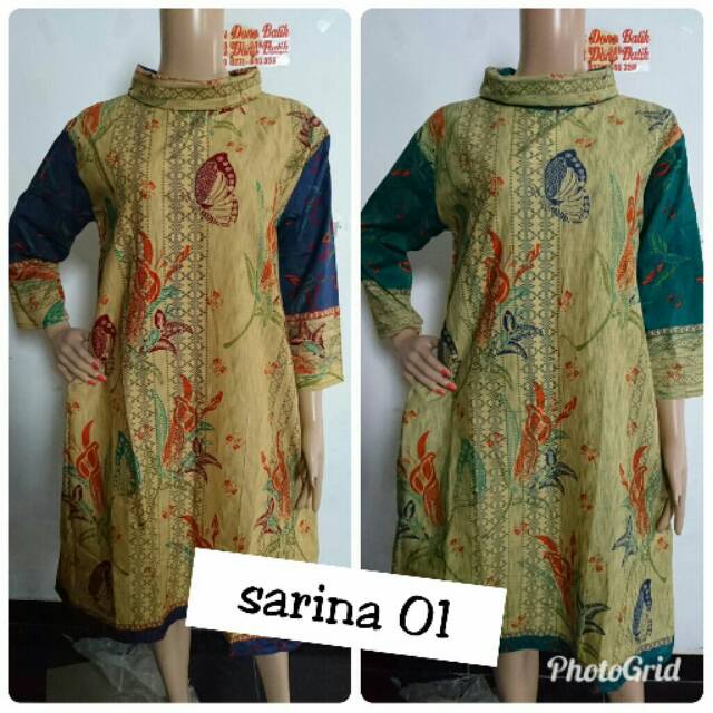 Tunik dress batik sarina
