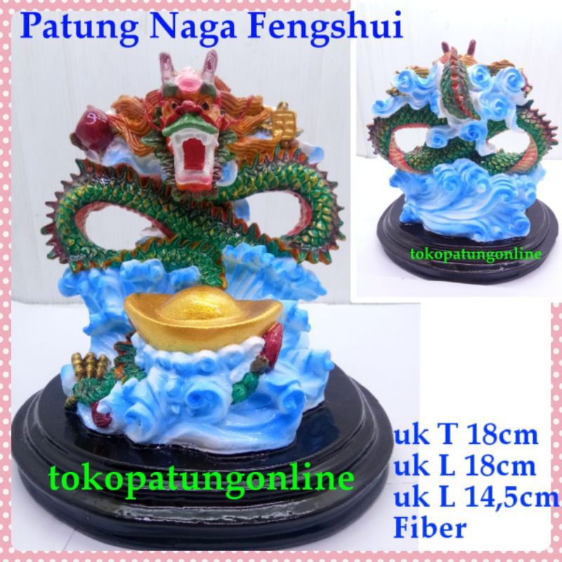 Patung Naga Fengshui T18 21B