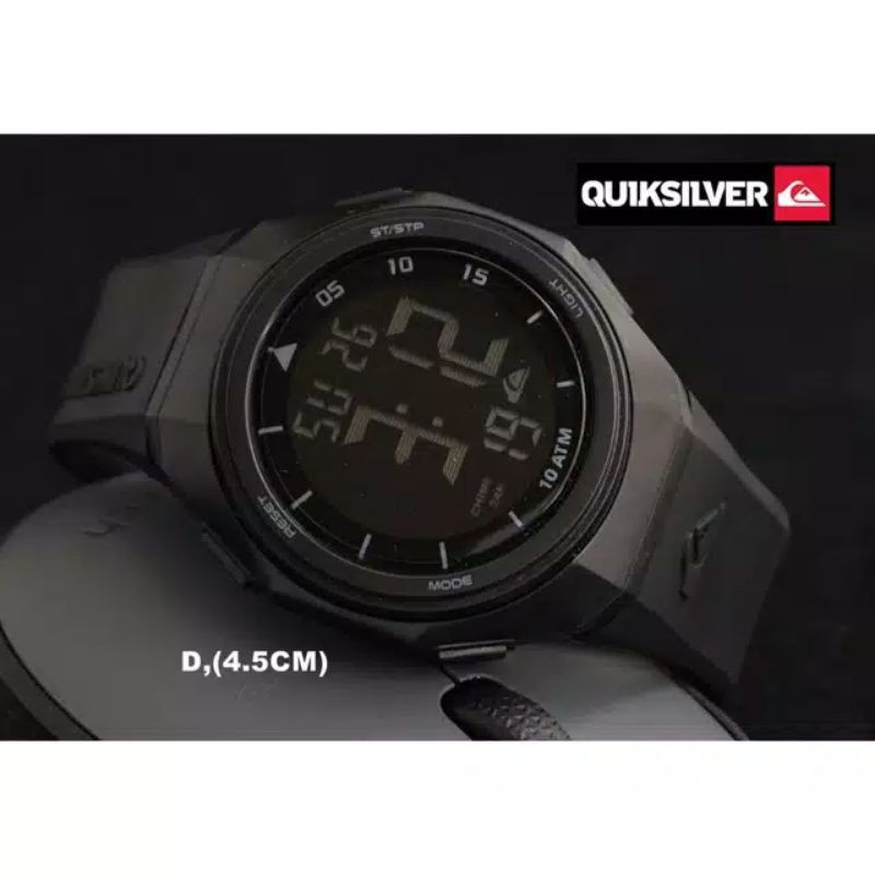 GROSIR Jam Tangan QUICKSILVER RUBBER DIGITAL RESELLER 85RB 4.5CM