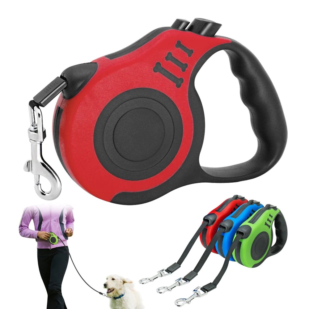 3 Meter Retractable Dog Leash - Tali Pet Tali Tuntun Doggie 0823