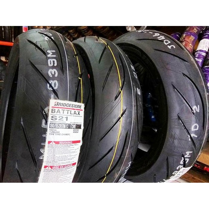 Ban Battlax S21 180/55 ZR17 Ring 17 untuk Semua Motor Sport
