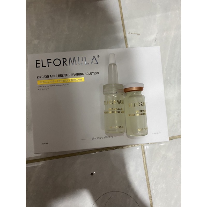 elformula 28 days acne relief reparing solution
