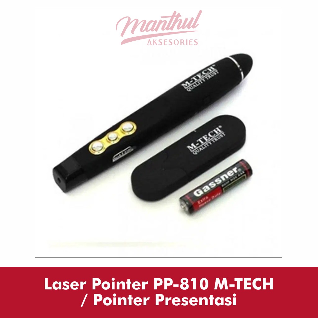 Laser Pointer PP-810 M-TECH / Pointer Presentasi