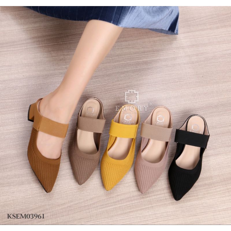 ORIGINAL EMORY Darinna KSEMO 3961 SEPATU HEELS WANITA